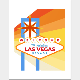 Vintage Welcome to fabulous Las Vegas Nevada Posters and Art